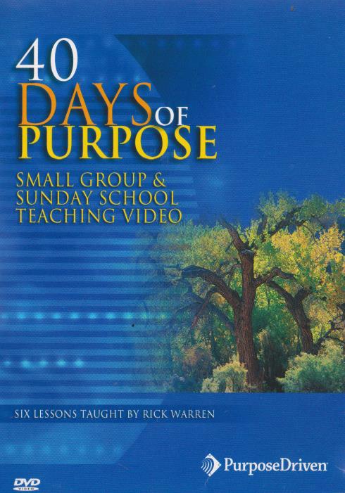 40 Days Of Purpose: Small Group & Sunday School Teaching Video