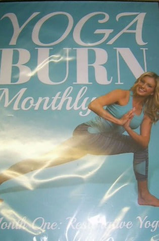 Yoga Burn Monthly: Month One: Restorative Yoga 4-Disc Set