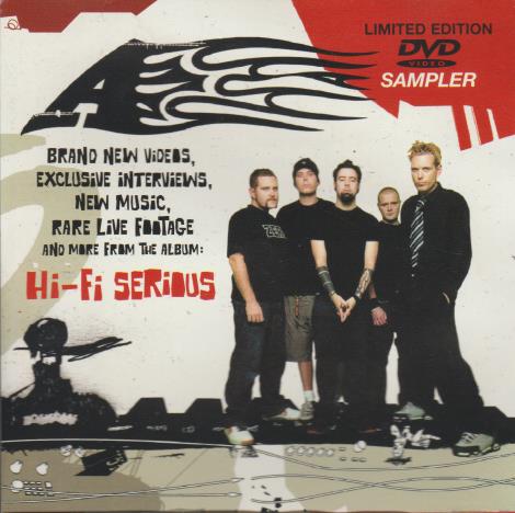 Hi-Fi: Serious Limited Edition DVD Sampler Promo w/ Artwork - NeverDieMedia