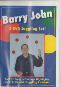 Barry John Juggling Set Autographed 2-Disc Set