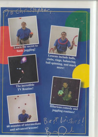Barry John Juggling Set Autographed 2-Disc Set