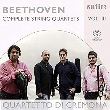 Beethoven: Complete String Quartets Volume 3 w/ Artwork