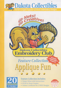 Dakota Collectables Embroidery Club: Applique Fun