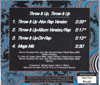 Con Funk Shun: Throw It Up: Throw It Up Promo w/ Artwork - NeverDieMedia