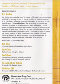 Learning To Fish: Entrepreneurial Strategies For Sustainability