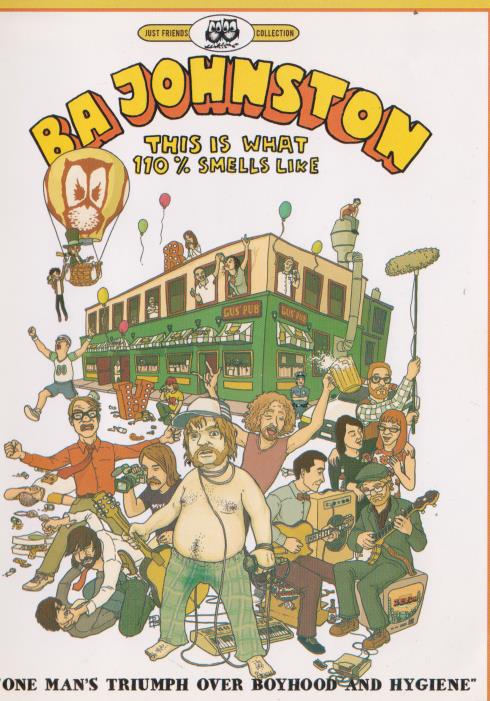 B.A. Johnston: This Is What 110% Smells Like w/ Artwork