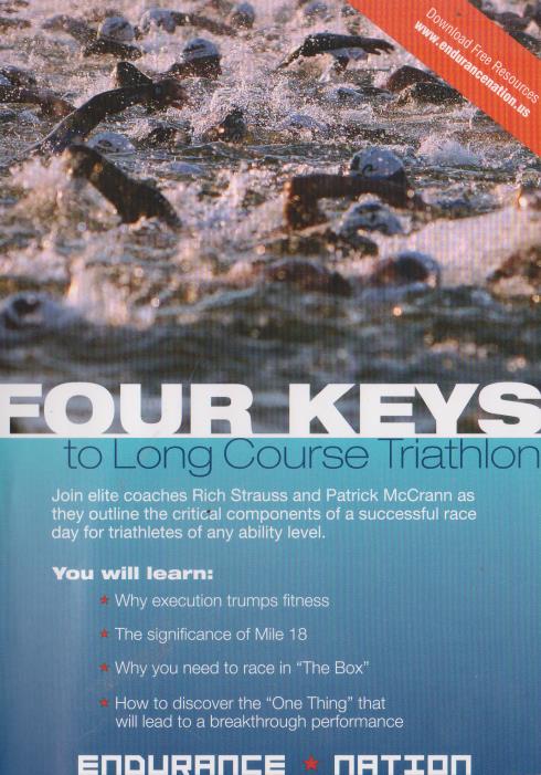 Four Keys To Long Course Triathlon