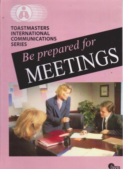 Be Prepared For Meetings