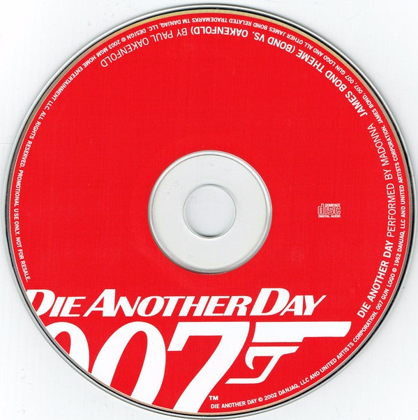 Die Another Day: Limited Edition Music Sampler Promo, No Artwork