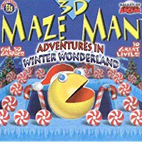 3D Maze Man: Adventures in Winter Wonderland