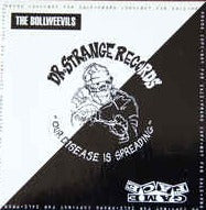 The Bollweevils / Gameface: Dr. Strange Records: Our Disease Is Spreading Sampler Promo w/ Artwork
