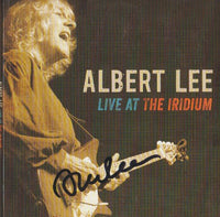 Albert Lee: Live At The Iridium Autographed 2-Disc Set w/ Artwork