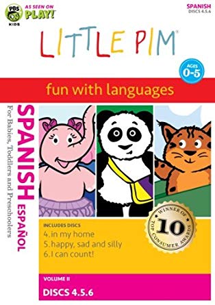 Little Pim: Fun With Languages: Spanish Volume 2 3-Disc Set