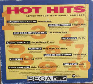 Hot Hits: Adventurous New Music Sampler / Rock Paintings CD+G Sampler 2-Disc Set Promo w/ Artwork