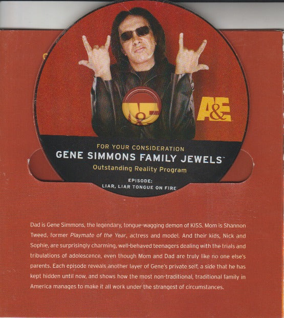 Gene Simmons Family Jewels: Liar, Liar Tongue On Fire: For Your Consideration 1 Episode