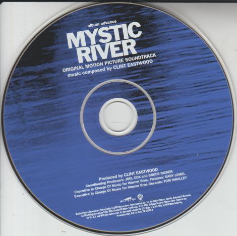 Mystic River: Original Motion Picture Soundtrack Advance Promo, No Artwork