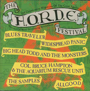 The H.O.R.D.E. Festival Promo w/ Artwork