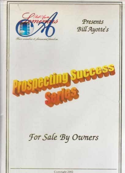 Prospecting Success Series: For Sale By Owner 2-Disc Set - NeverDieMedia