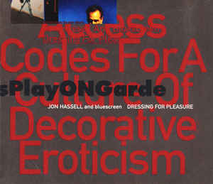 Jon Hassell & Bluescreen: Access Codes For A Culture Of Decorative Eroticism Promo w/ Artwork