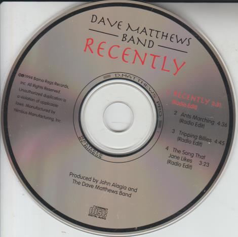 Dave Matthews Band: Recently Promo - NeverDieMedia