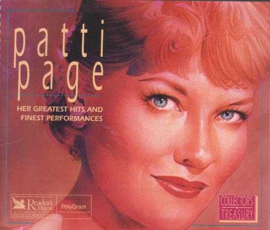 Patti Page: Her Greatest Hits And Finest Performances 3 Disc Set