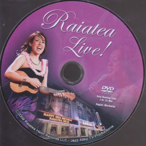 Raiatea Live! w/ No Artwork