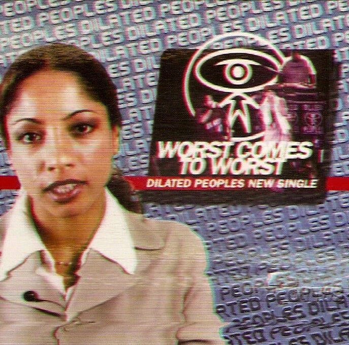 Dilated Peoples: Worst Comes To Worst Promo w/ Artwork Dilated Peoples: Worst Comes To Worst Promo w/ Artwork