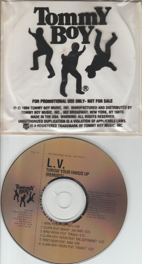 LV: Throw Your Hands Up Remixes Promo