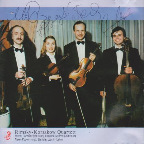 Rimsky-Korsakow Quartett: Les Vendredis Signed