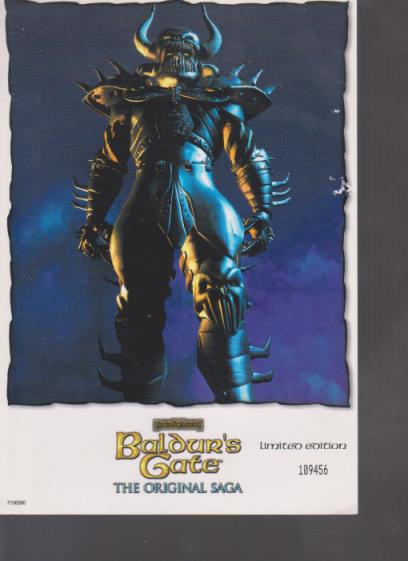 Baldur's Gate: The Original Saga Lithograph
