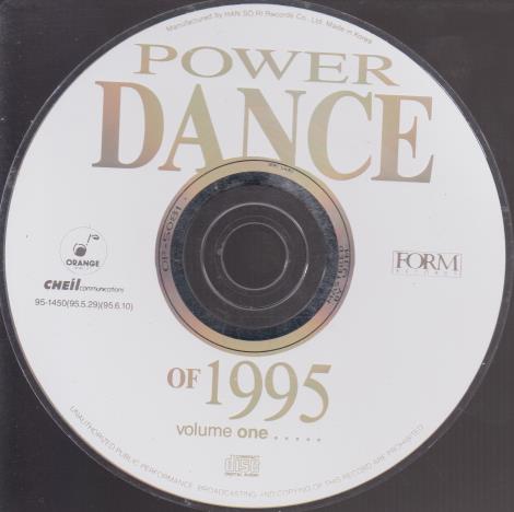 Power Dance Of 1995 Volume 1 w/ No Artwork