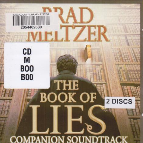 The Book Of Lies Companion Soundtrack 2 Disc Set
