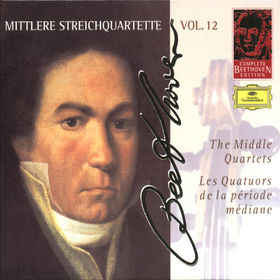 Ludwig Van Beethoven: Mittlere Streichquartette: The Middle Quartets Volume 12 2-Disc Set w/ Booklet