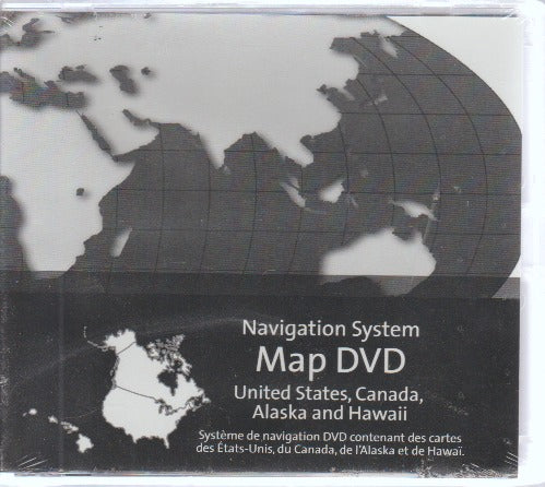 GM Navigation System Map DVD: United States, Canada, Alaska & Hawaii 4.0c