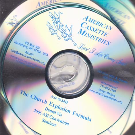 American Cassette Ministries Lot: 2006 ASi Convention Seminar