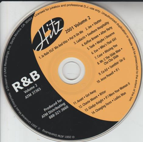 Hitz 2001 R&B Volume 2 Promo