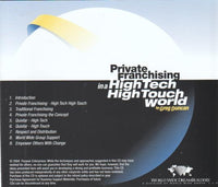 Private Franchising In A High Tech High Touch World