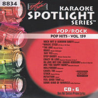 Karaoke Spotlight Series: Pop/Rock Vol. 159 CD+G