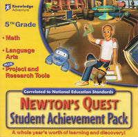 Newton's Quest: Student Achievement Pack: 5th Grade - NeverDieMedia