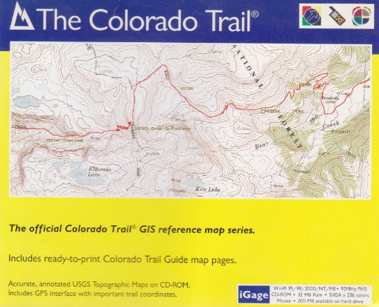 The Colorado Trail w/ Manual