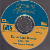 GRS: Florida Land Records 1700s-1908 #2