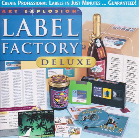 Art Explosion: Label Factory 2003 Deluxe