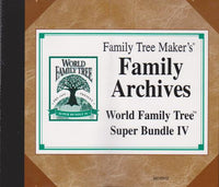 Family Tree Maker: Family Archives World Family Tree: Super Bundle 4