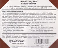 Family Tree Maker: Family Archives World Family Tree: Super Bundle 4