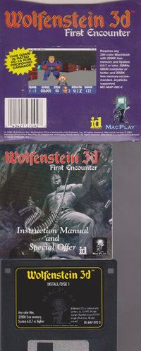 Wolfenstein 3D: First Encounter w/ Artwork