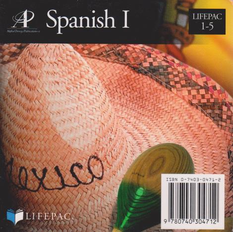 Lifepac Spanish I 3-Disc Set