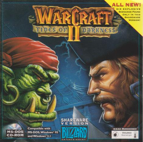 WarCraft: Tides Of Darkness Shareware 2 w/ Artwork