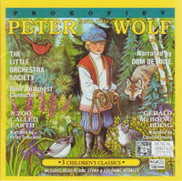 Prokofiev: Peter & The Wolf: 3 Children's Classics By The Little Orchestra w/ Artwork