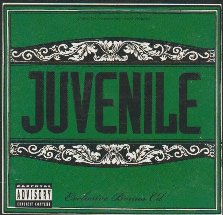 Juvenile: Reality Check Target Exclusive Bonus Promo w/ Artwork