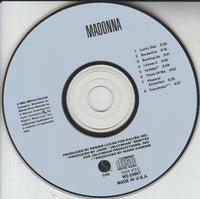 Madonna: Madonna w/ Artwork & Light Blue CD